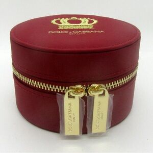 Dolce & Gabbana Q Round Jewelry Case NIB